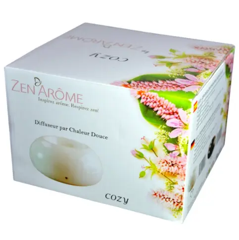 Diffuseur COZY Blanc Zen Arôme - Boutique essentielle