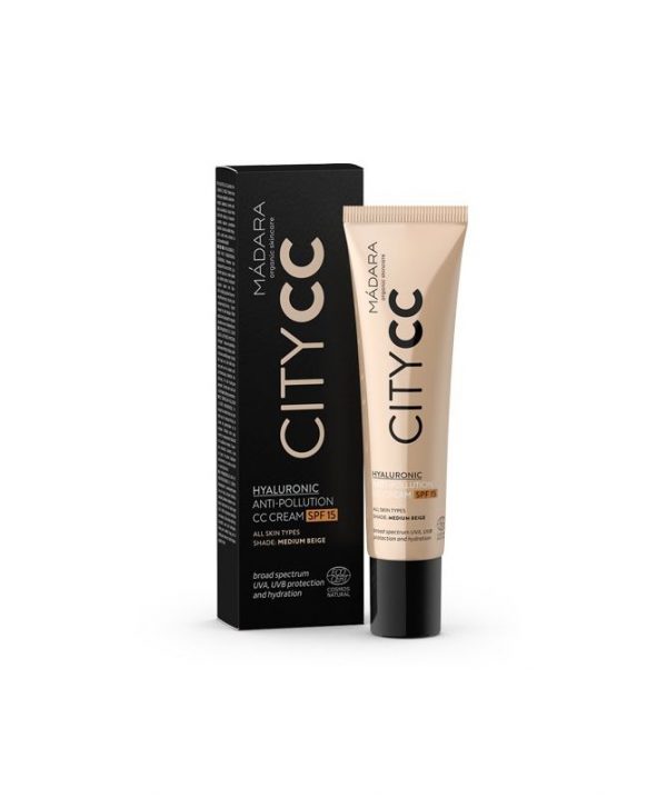 CC Crème Anti-Pollution SPF15 Médium 40ml Mádara