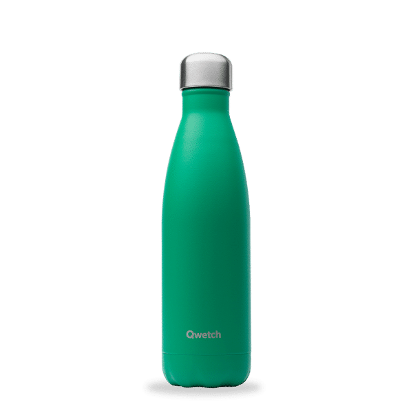 Bouteille Isotherme Matt Vert Toundra 500ml Qwetch