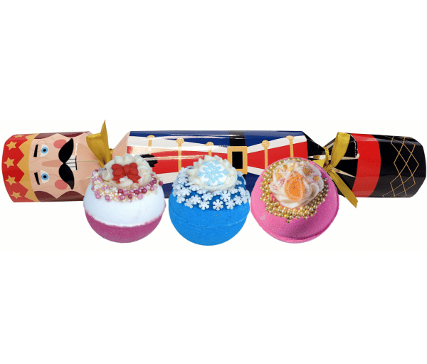 Cracker The Nutcracker 3 boules de bain Bomb Cosmetics